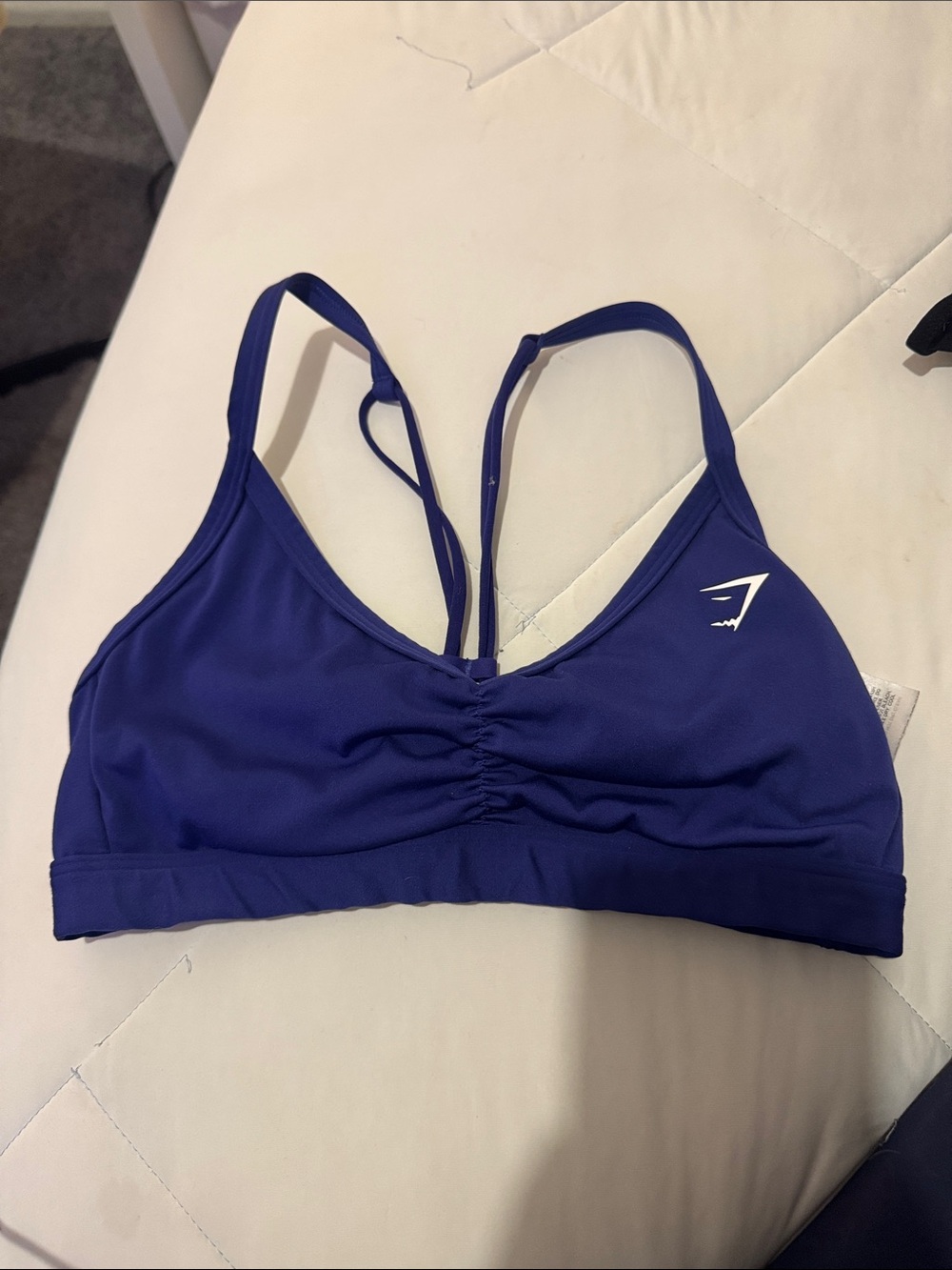 Gymshark Deep Purple Strappy Sports Bralette